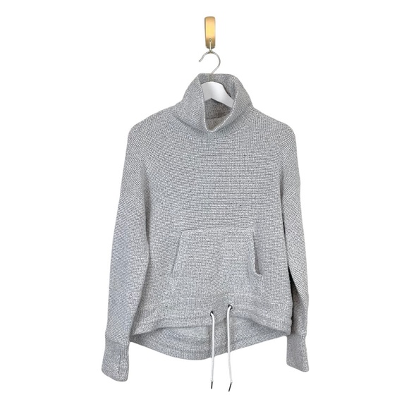 Sweaty Betty Bouclé Funnel Neck Sweatshirt Size Medium - Picture 7 of 11